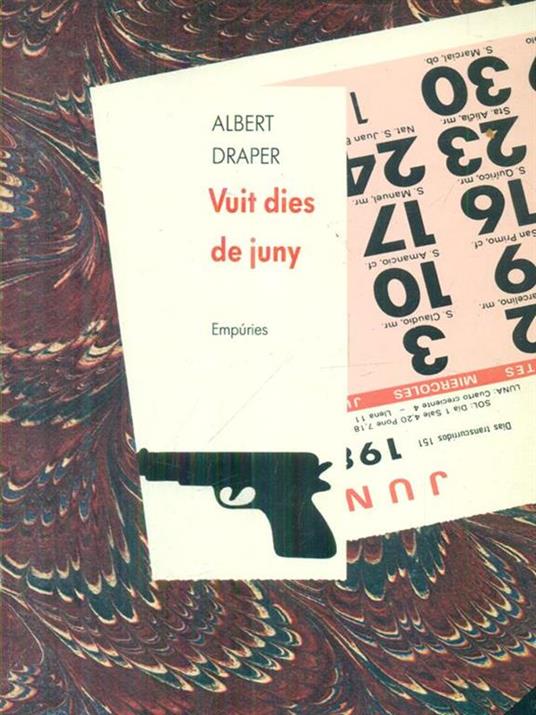 Vuit dies de juny - Albert Draper - copertina