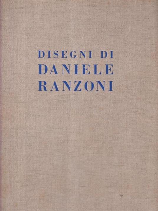 Disegni di Daniele Ranzoni - G. Franco Tosi - copertina