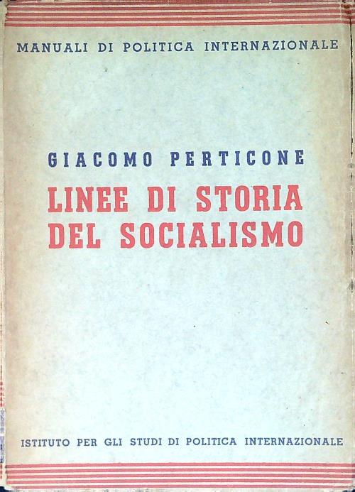 Linee di storia del socialismo