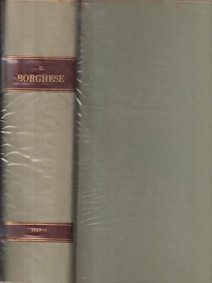 Il borghese 1969 I - copertina