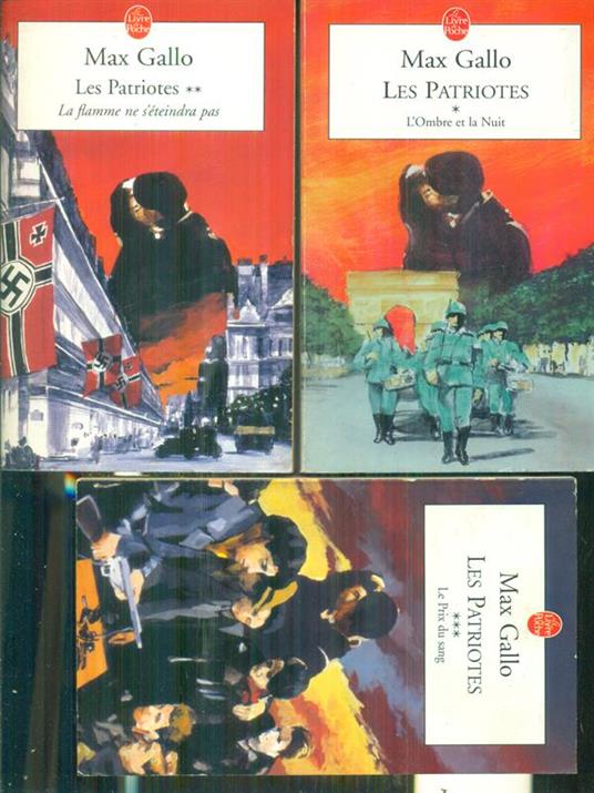 Les patriotes 3vv - Max Gallo - copertina