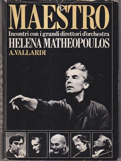 Maestro - Helena Matheopoulos - copertina