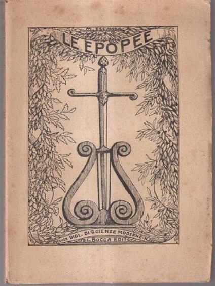 Le epopee - Miguel Escalada - copertina