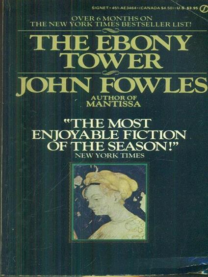 The Ebony tower - John Fowles - copertina