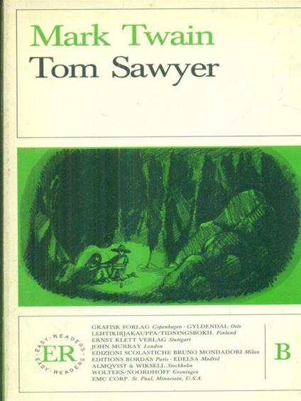 Tom Sawyer - Mark Twain - copertina