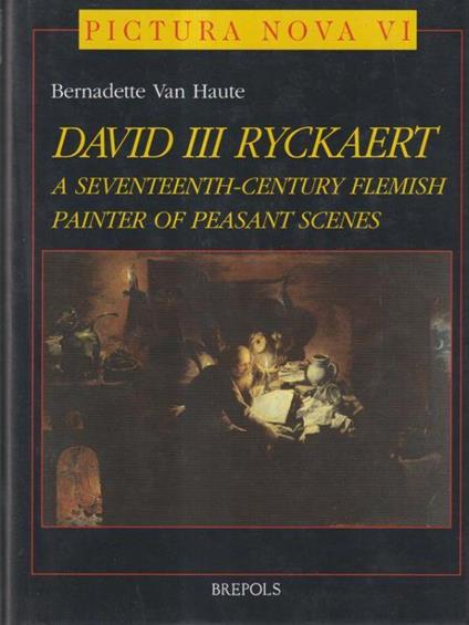 David III Ryckaert - Bernadette Van Haute - copertina