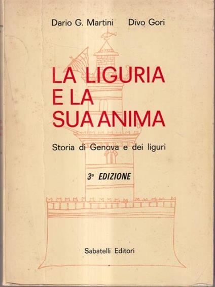 La Liguria e la sua anima - Martini - copertina