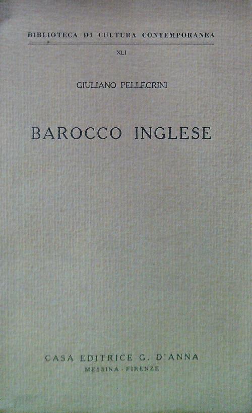Barocco inglese
