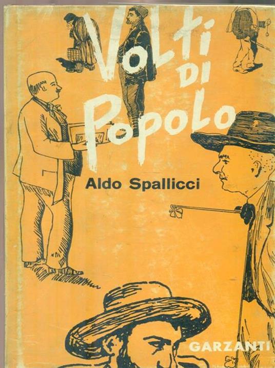 Volti di popolo - Aldo Spallicci - copertina