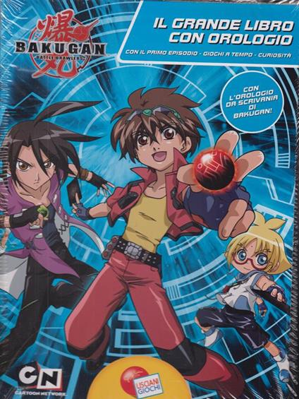 Bakugan. Il grande libro con orologio - copertina