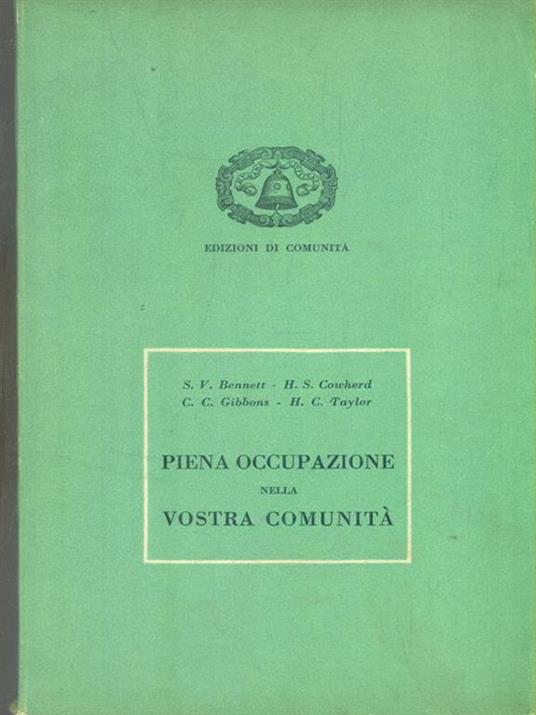 Piena occupazione nella vostra comunità -   - copertina