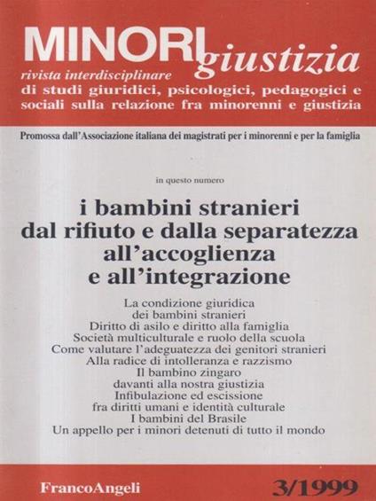 Minorigiustizia 3/1999 - copertina