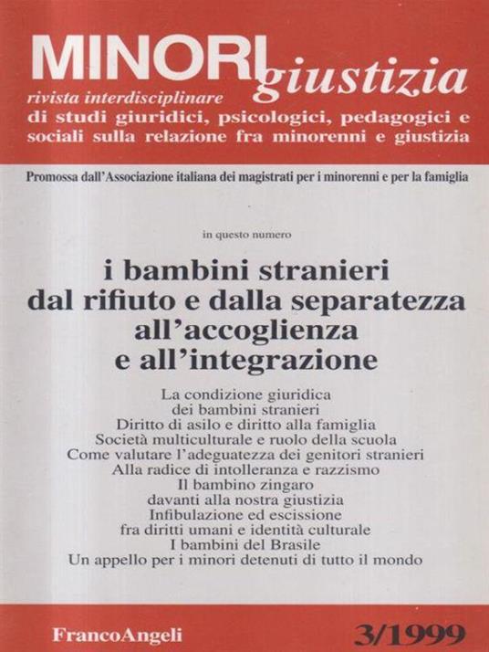 Minorigiustizia 3/1999 - copertina