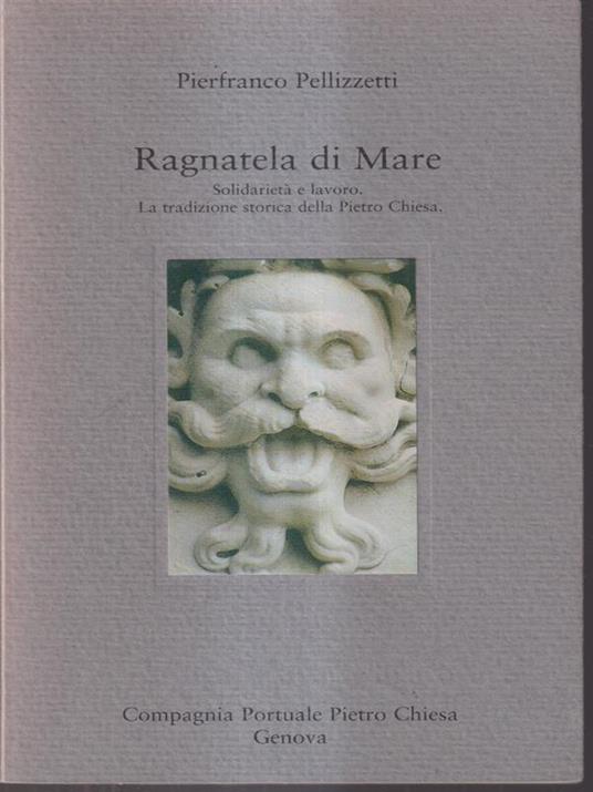 Ragnatela di mare - Pierfranco Pellizzetti - copertina