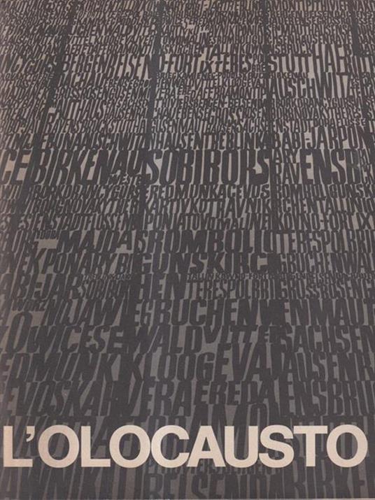 L' Olocausto - Yad Vashem - copertina