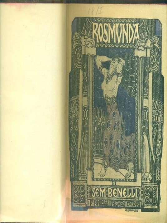 Rosmunda - Sem Benelli - copertina