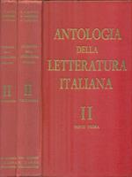 Antologia della letteratura italiana II - parte prima e seconda