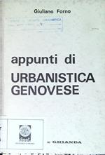 Appunti di Urbanistica Genovese