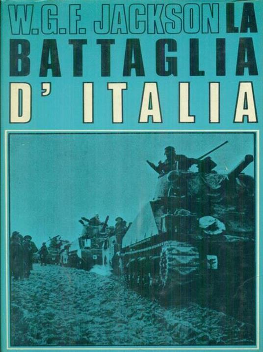 La  battaglia d'Italia - William G. F. Jackson - copertina