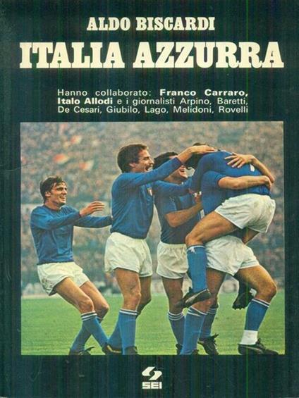 Italia azzurra - Aldo Biscardi - copertina