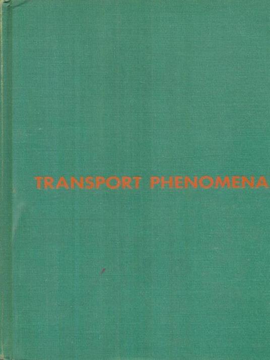 Transport phenomena -   - copertina