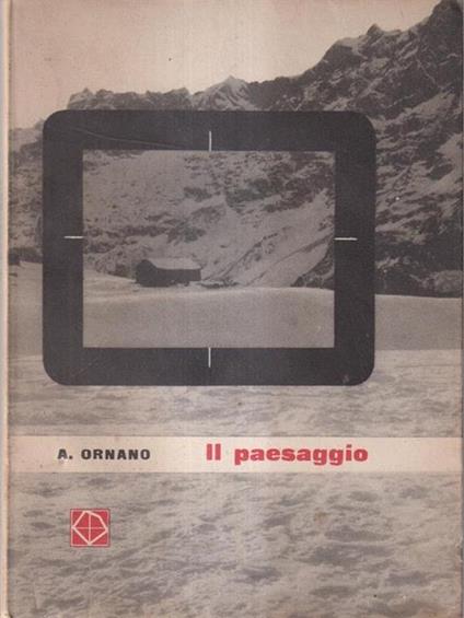 Il paesaggio - A. Ornano - copertina