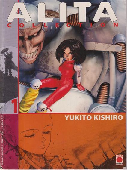 Alita collection 1 - Yukito Kishiro - copertina