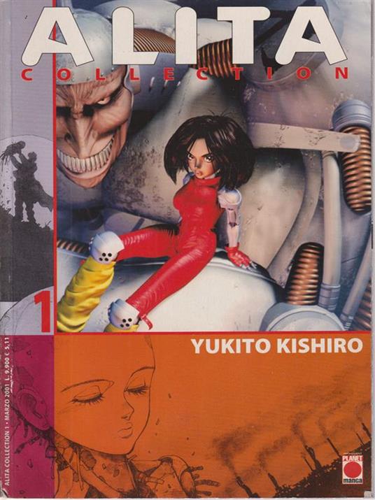 Alita collection 1 - Yukito Kishiro - copertina