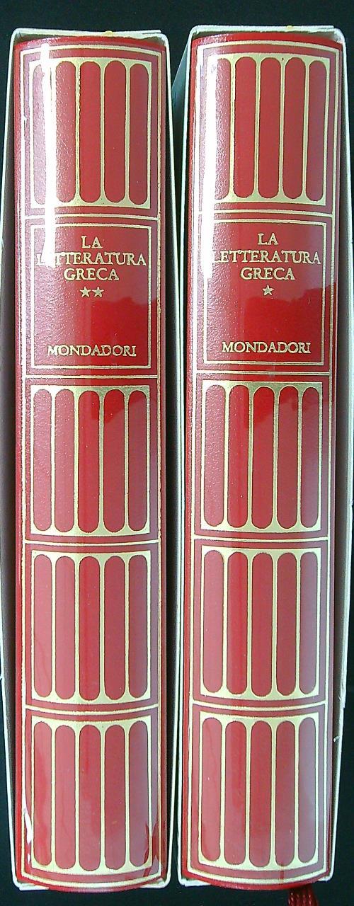 La letteratura Greca. 2vv