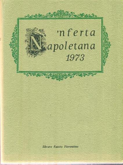 'Nferta Napoletana 1973 - Antonio Altamura - copertina