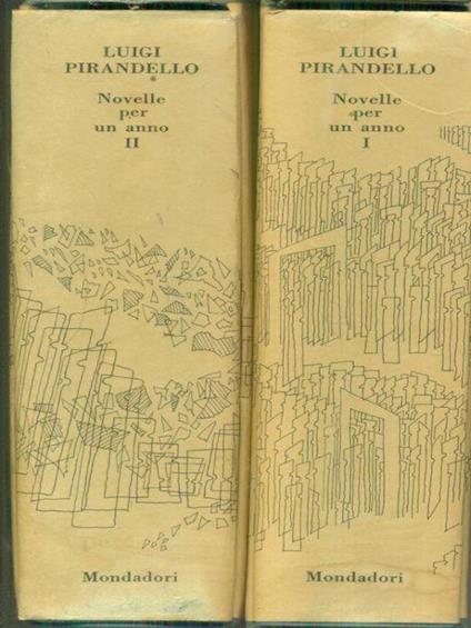 Novelle per un anno 2 vv - Luigi Pirandello - copertina