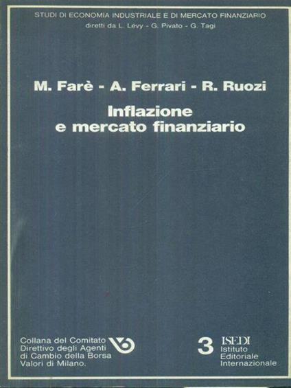 Inflazione e mercato finanziario - copertina