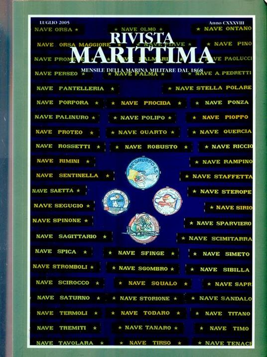 Rivista marittima luglio 2005 - copertina
