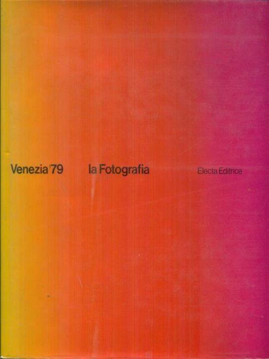 Venezia '79 La fotografia - copertina