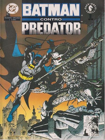 Batman contro Predator - copertina