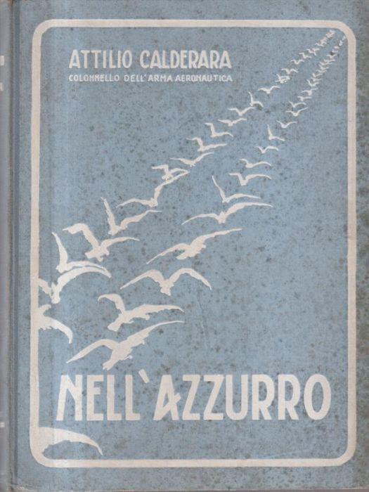 Nell'azzurro. L'aeronautica dalle sue origini leggendarie ai giorni nostri - Attilio Calderara - copertina