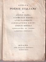 Poesie italiane scelte: Mazza, Bondi, Lamberti