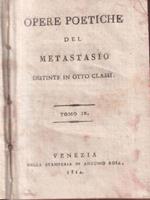 Opere poetiche del Metastasio vol. IX