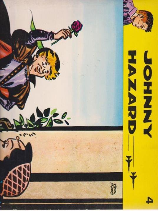 Johnny Hazard 4: la città dove il tempo si e' fermato - Frank Robbins - copertina