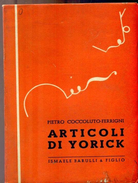 Articoli di yorick - Pietro Coccoluto Ferrigni - copertina