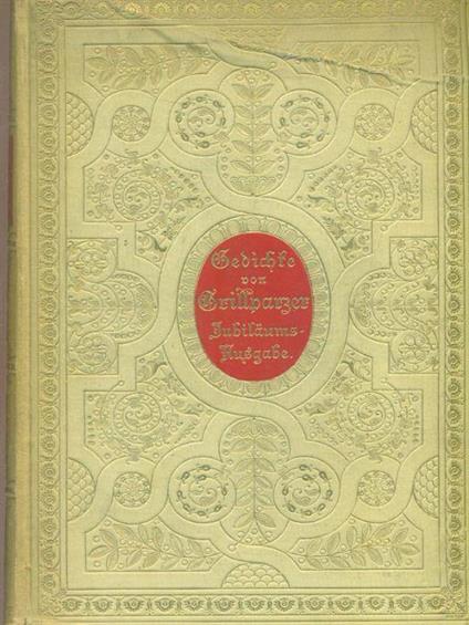 Gedichte - Franz Grillparzer - copertina