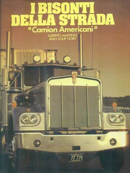 I bisonti della strada - Alberto Martinez - copertina