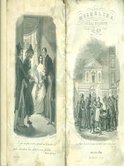 Michelina. Scena Milanese del 1836 narrata da Temistocle Solera - Temistocle Solera - copertina