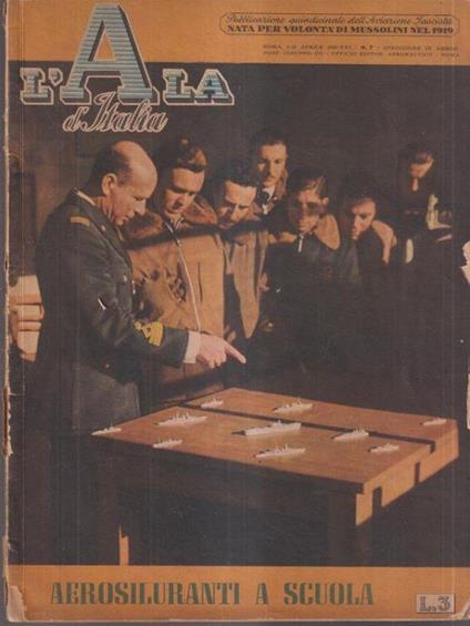 L' ala d'Italia n. 7/1-15 aprile 1943 - copertina