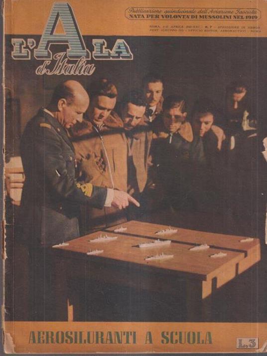 L' ala d'Italia n. 7/1-15 aprile 1943 - copertina