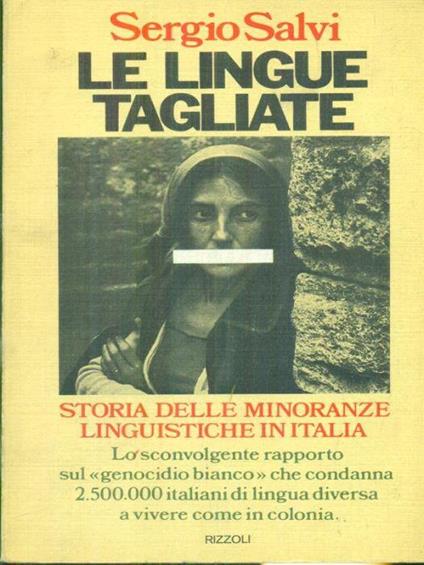 Le lingue tagliate - Sergio Salvi - copertina