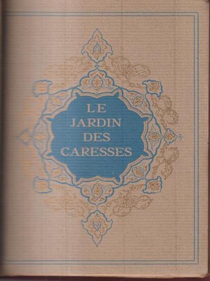 Le jardin des caresses - Franz Toussaint - copertina