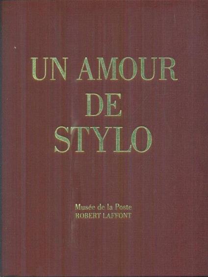 Un amour de stylo - copertina