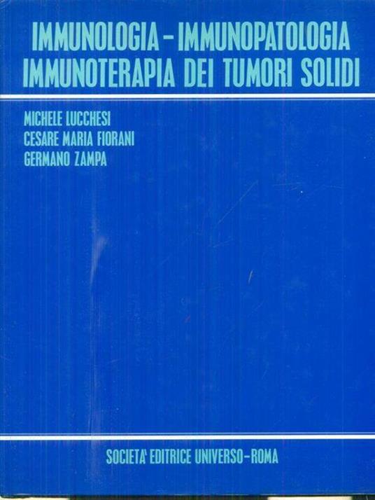 Immunologia Immunopatologia immunoterapia dei tumori solidi - copertina