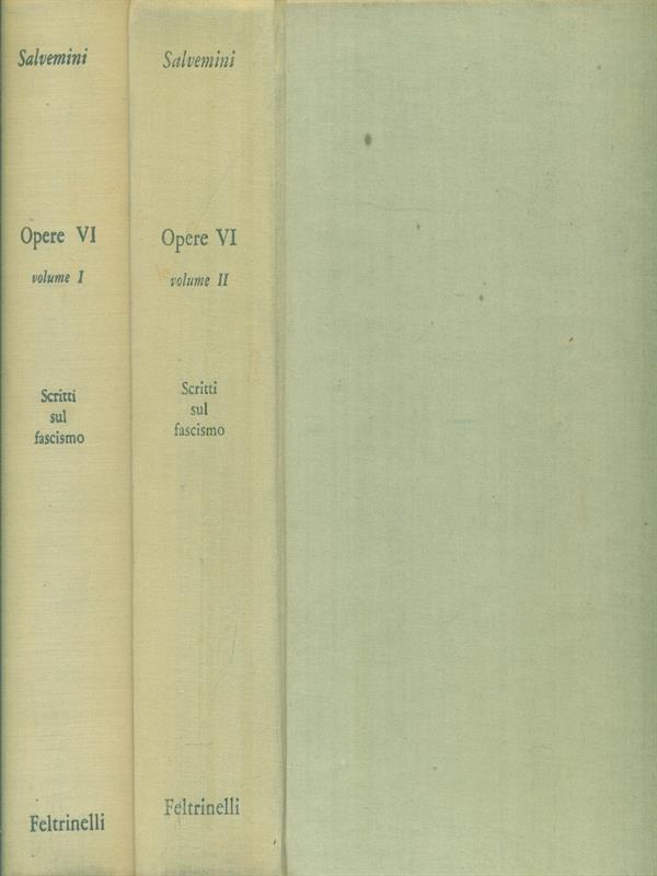 Opere VI Tomo I-II